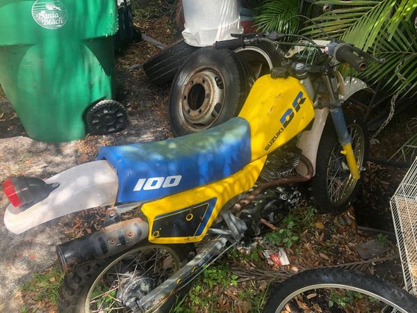 suzuki 100cc dirt bike