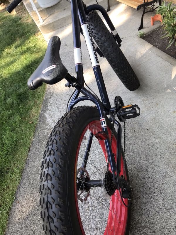 mongoose dolomite alx fat tire mountain bike