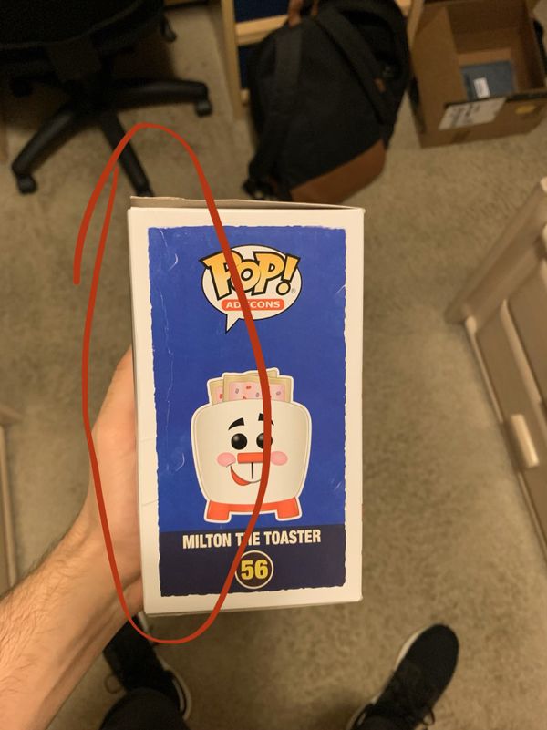 funko milton the toaster