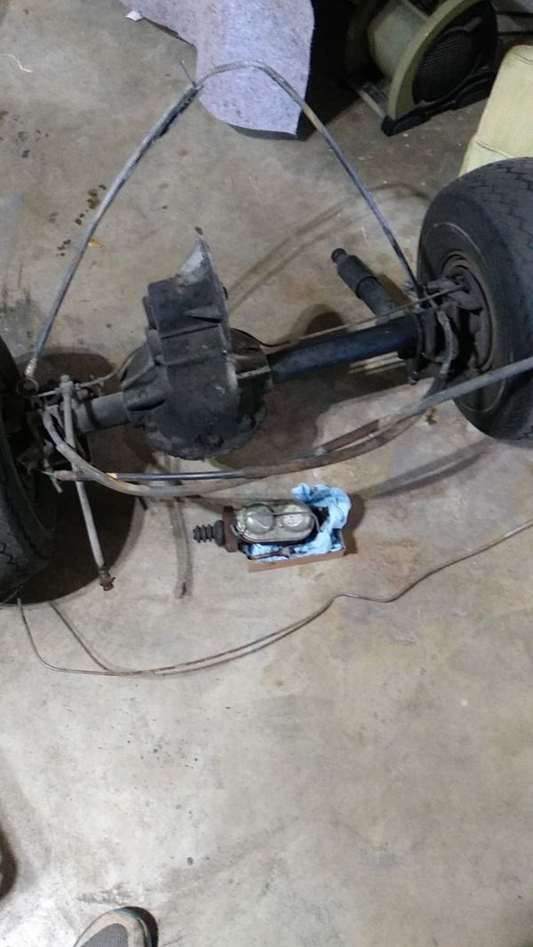 2000 EZGO txt heavy duty rear axle with hydraulic brakes for Sale in