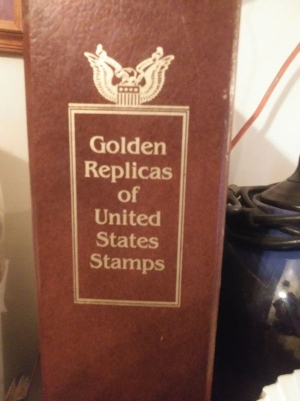 22kt gold replicas of United States stamps for Sale in Las Vegas, NV