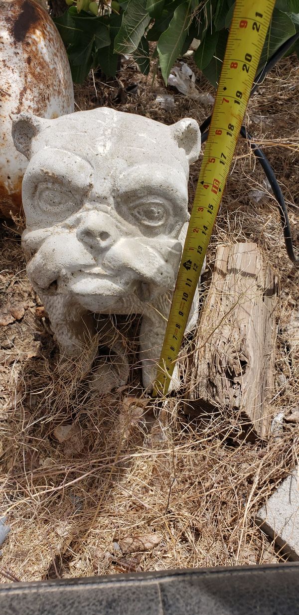 cement dog statues for sale