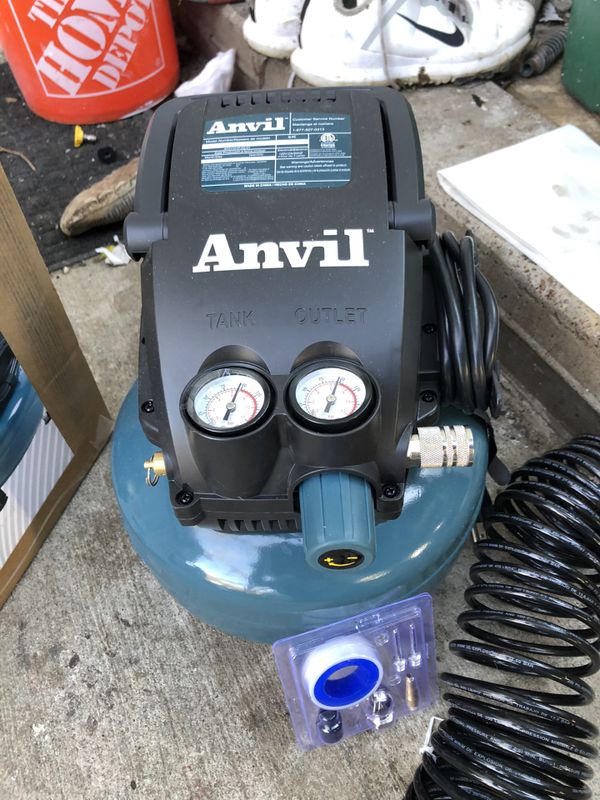 Anvil 2 gal pancake air compressor with accessory kit for Sale in San