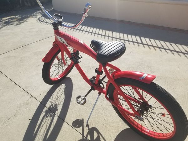 felt red baron beach cruiser