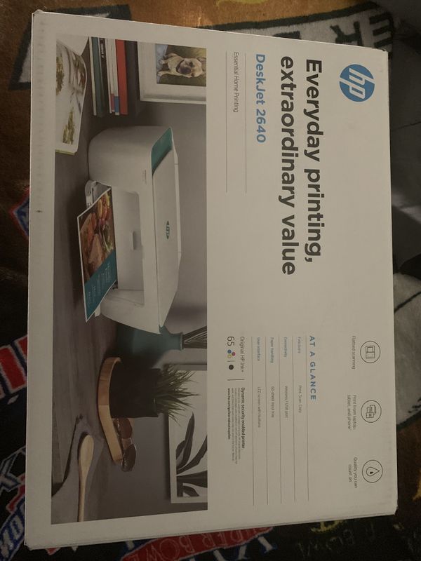 HP Deskjet 2640 printer for Sale in Redlands, CA OfferUp