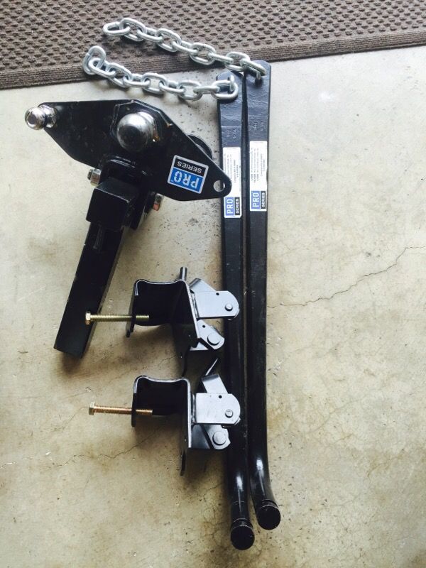 Hitch, Pro Series, Weight Distribution Hitch,10,000 Lbs, only used a