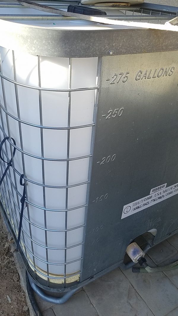 275 Gallon Water Tank for Sale in Palmdale, CA OfferUp