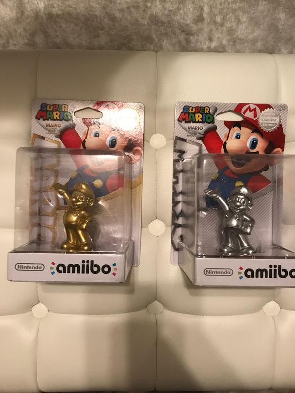 silver mario amiibo value