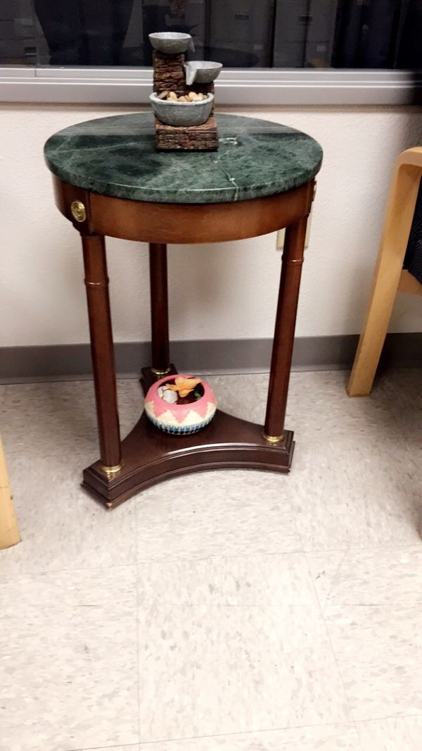 The Bombay Co. Green Marble top Accent Table for Sale in Carmichael, CA