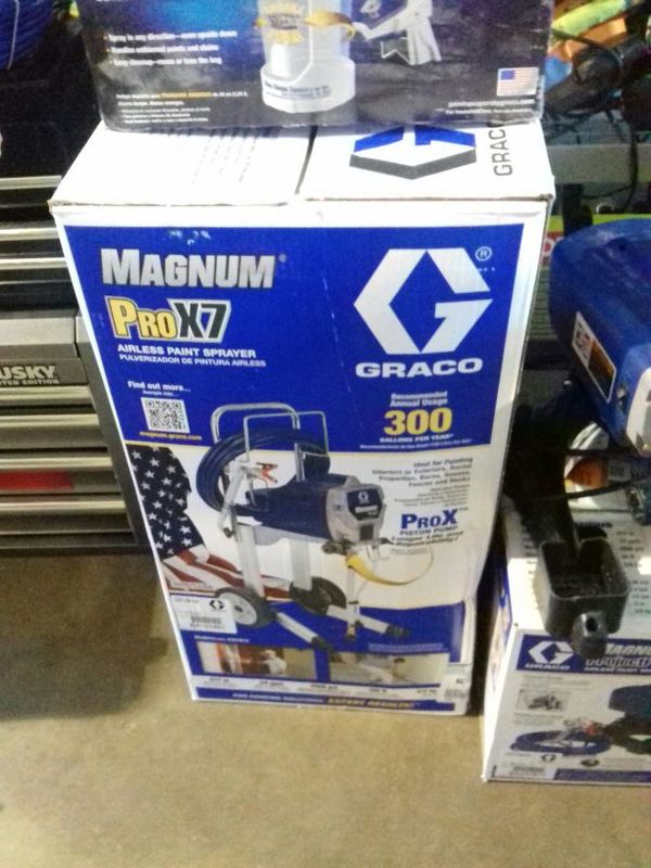 Graco Magnum Pro X7 airless paint sprayer for Sale in Phoenix, AZ OfferUp