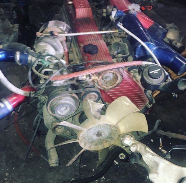 Toyota Land Cruiser 1HDT 4.2L Twin Turbo Diesel Engine and Transmission for Sale in Opalocka