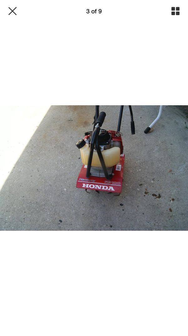Honda Harmony FG100 Gas powered 4 CyCLE tiller for Sale