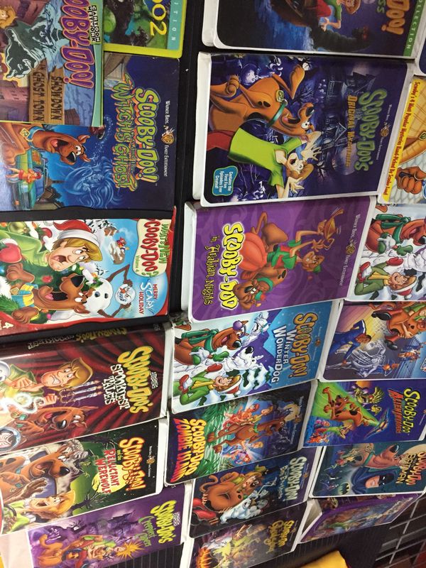 Huge Scooby Doo Vhs And Dvd Movie Collection. For Sale In Miami, Fl 