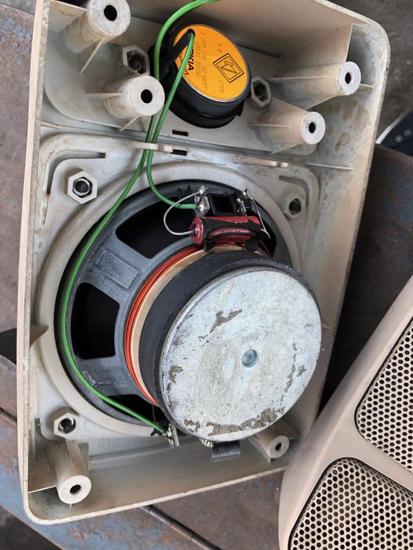 Bmw e30 rear premium package speakers and tweeters pair for Sale in Los