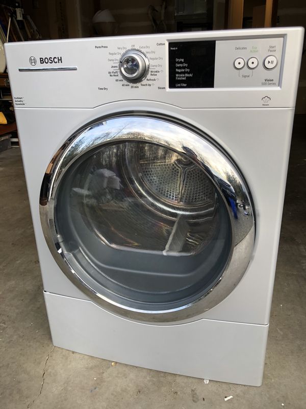 Clothes Dryer Bosch Vision 500 Series w/ Steam Gray for Sale in