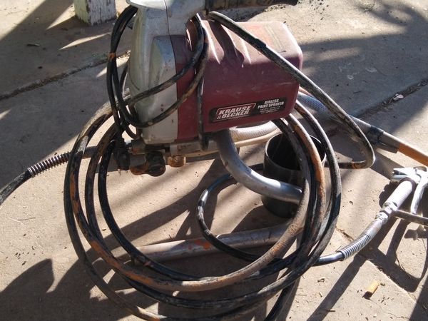 krause and becker electric paint sprayer