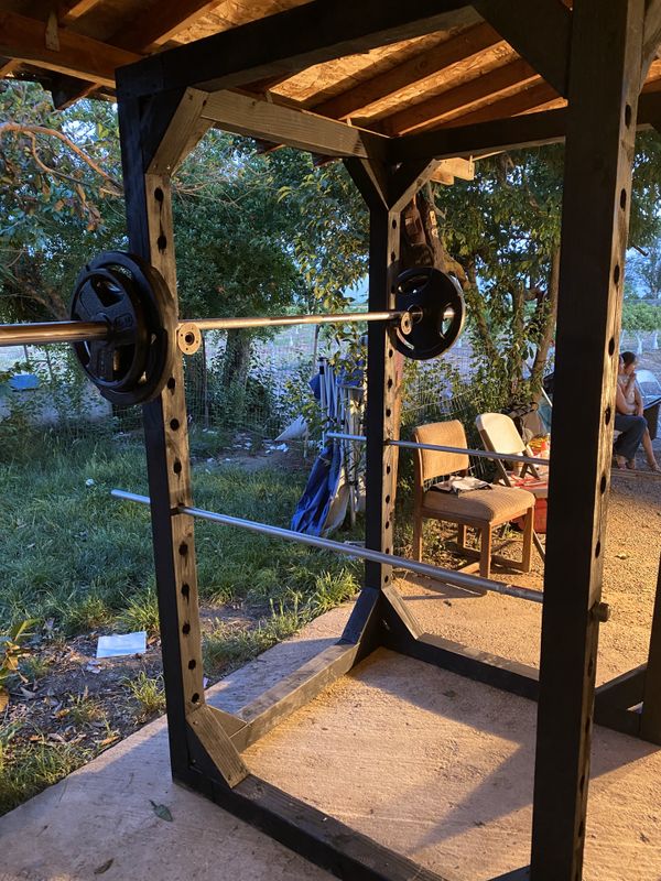 Wood Power Rack ! Squat, Bench, Deadlift Approved ! for