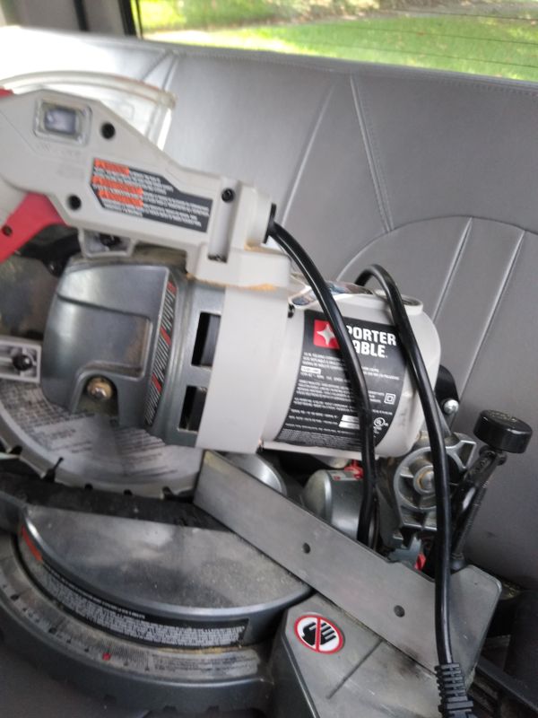 Porter Cable 10" compound miter saw for Sale in Norfolk, VA OfferUp