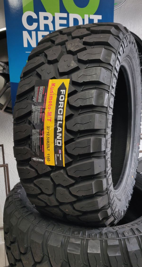 New 33 12 5 20 m t tires llantas de 33125020 m t for sale in los
