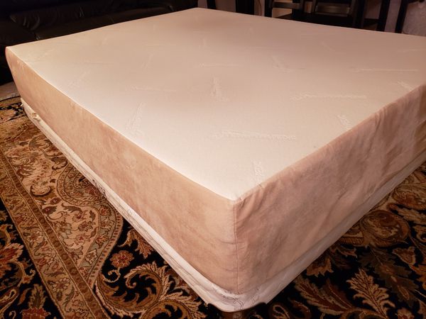 tempurpedic mattress on box spring