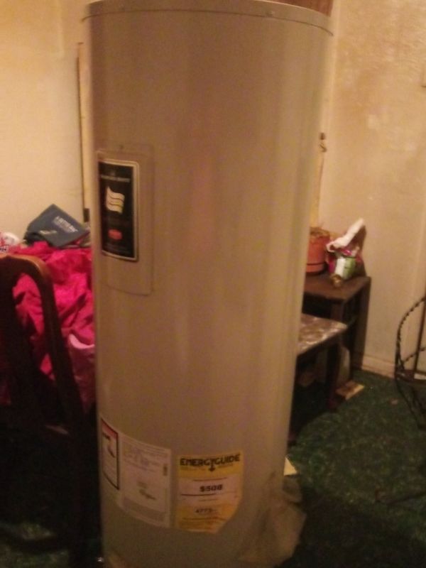 Bradford white 40 gallon electric water heater 600 in stores my price