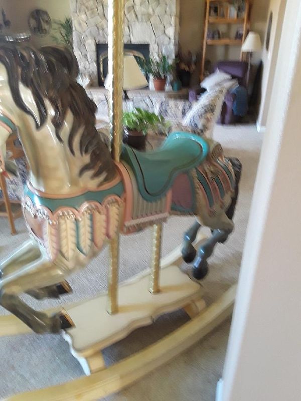 Carousel Rocking Horse Full Size for Sale in Fallbrook, CA OfferUp