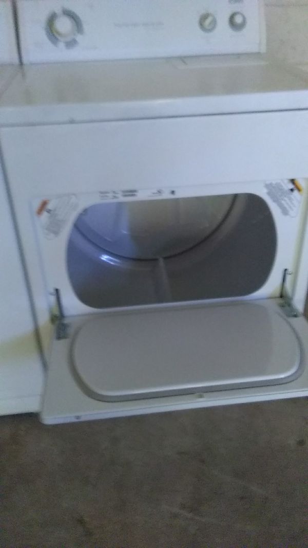 Whirlpool Estate heavy duty super capacity Plus washer and dryer for