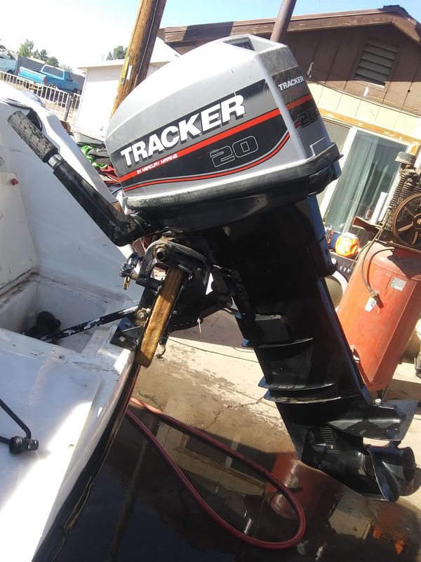 TRACKER BY MERCURY 20 HP outboard motor 2-stroke for Sale in Gilbert ...