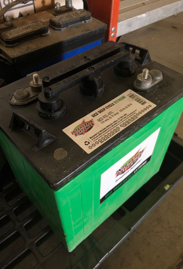 interstate 8 volt golf cart batteries for sale