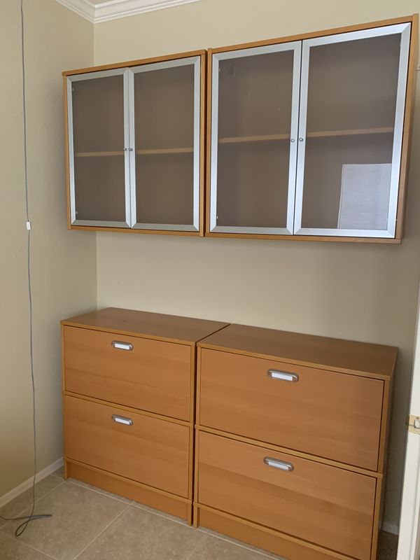 IKEA horizontal executive file and wall mount with
