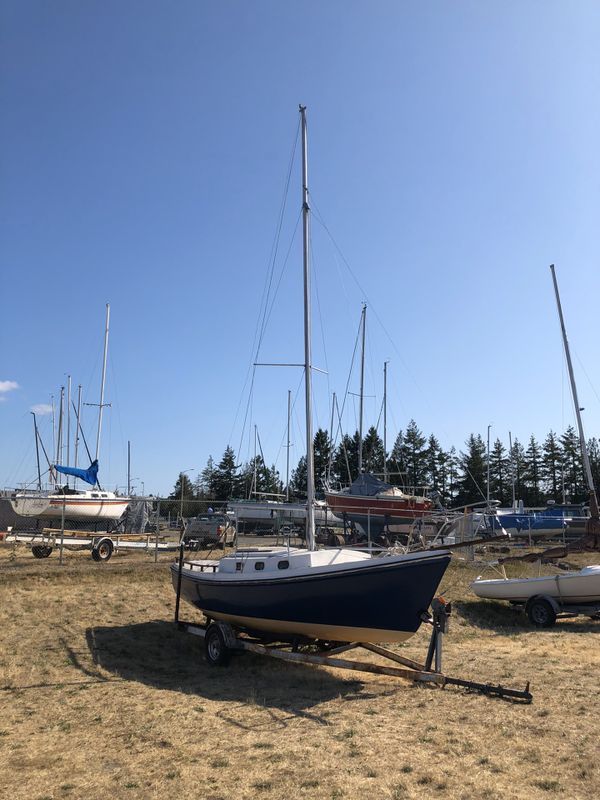 23 foot sailboat Venture of Newport 23 for Sale in BETHEL, WA - OfferUp