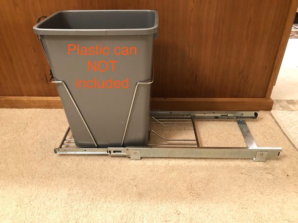 trash can drawer slides