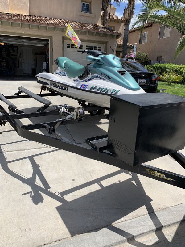 Zieman double jet ski trailer. for Sale in Moreno Valley, CA - OfferUp