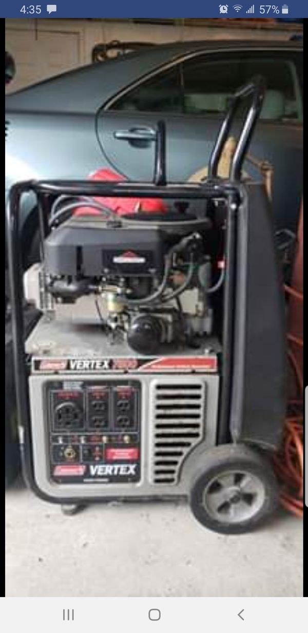 Coleman vertex 7500 watt generator for Sale in Stroudsburg, PA OfferUp