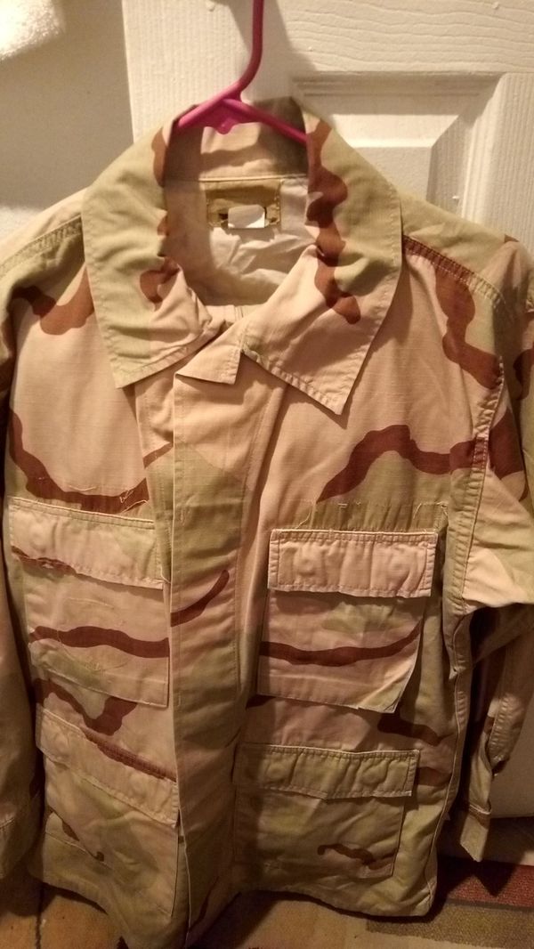 Military fatigues jungle, desert Storm, and digital cam for Sale in ...