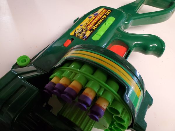 tommy 20 nerf gun bullets