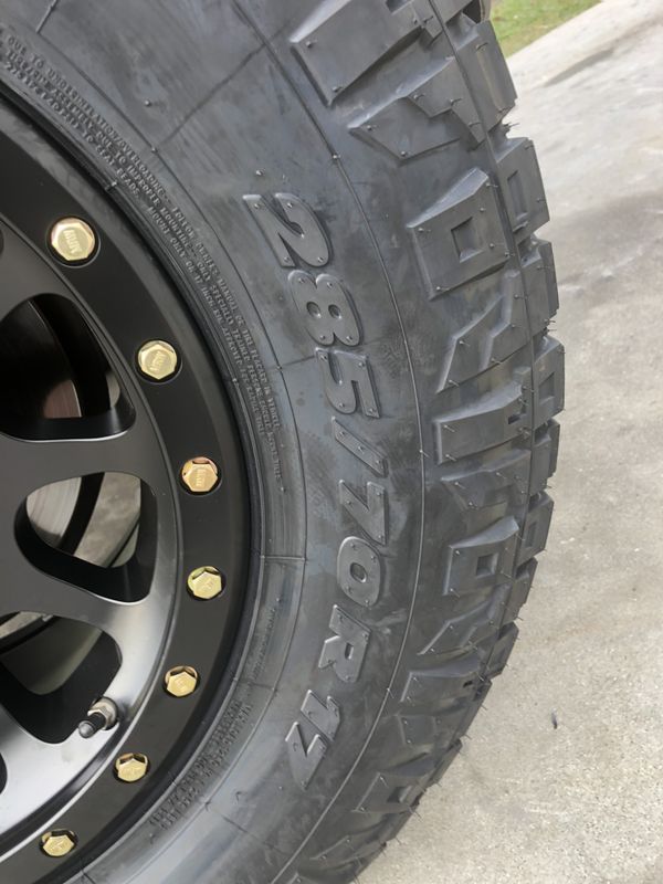 Brand new 2020 method mr305 nv wheels with nitto ridge grappler 285/70 ...