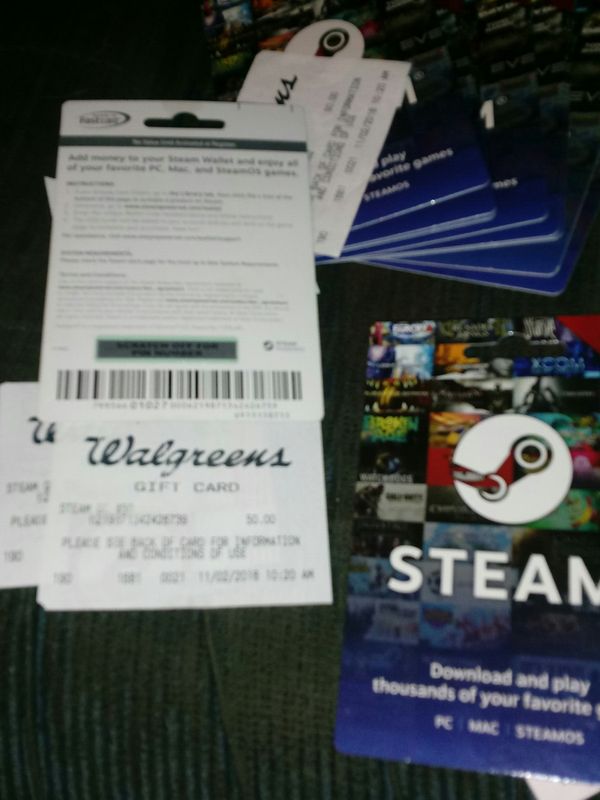 $40 steam card