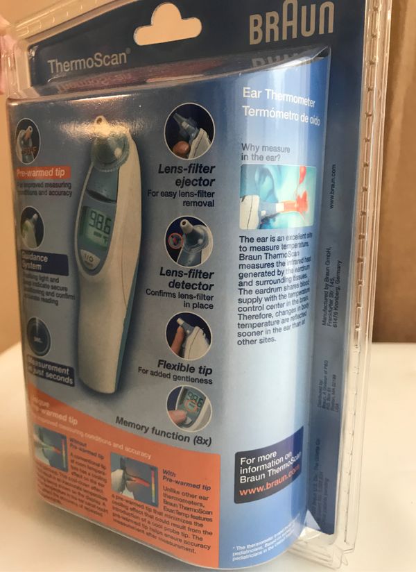 liquidfueldesign: Digital Thermometers Braun Thermoscan 5 Irt4520