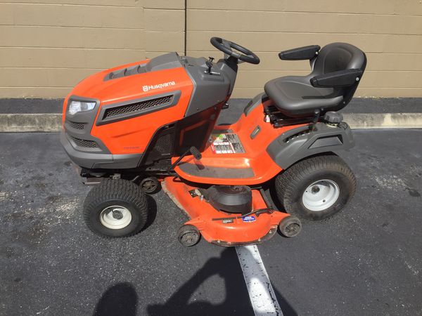 Husqvarna YTH24V48 V-twin Hydrostatic 48-in Riding Lawn Mower for Sale ...