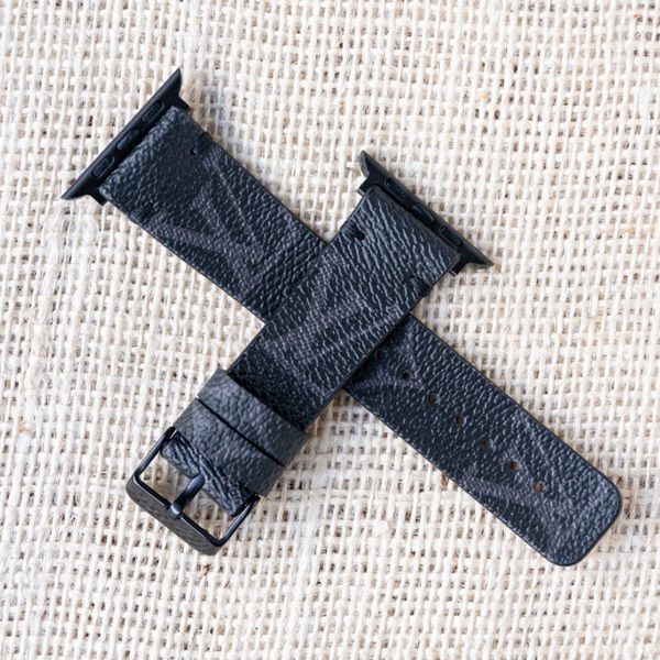 Louis Vuitton Apple Watch Band 38mm 40mm 42mm 44mm Damier Graphite for Sale in Queens, NY - OfferUp
