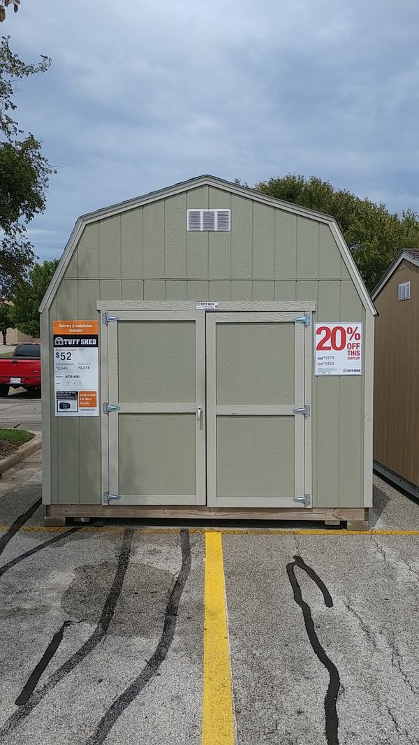 tuff shed ktb-600 10x12 was $3279 now $2623 for sale in