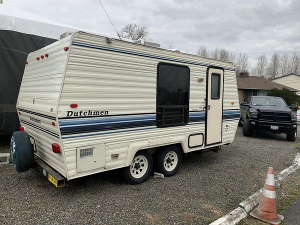 1995 Dutchman travel trailer 17 foot - for Sale in Edgewood, WA - OfferUp