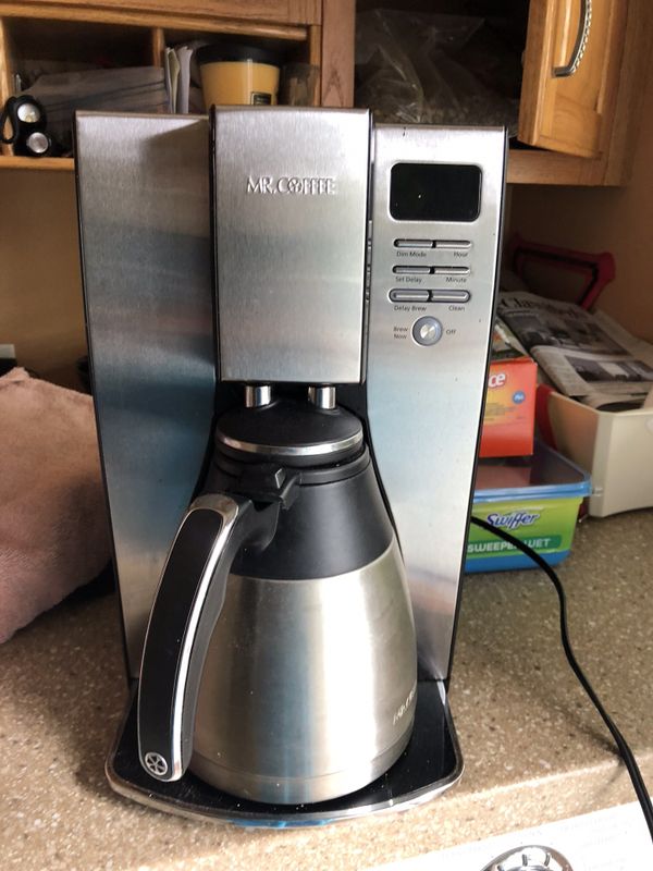 Mr. Coffee 10Cup Optimal Brew Thermal Coffee Maker, Stainless Steel