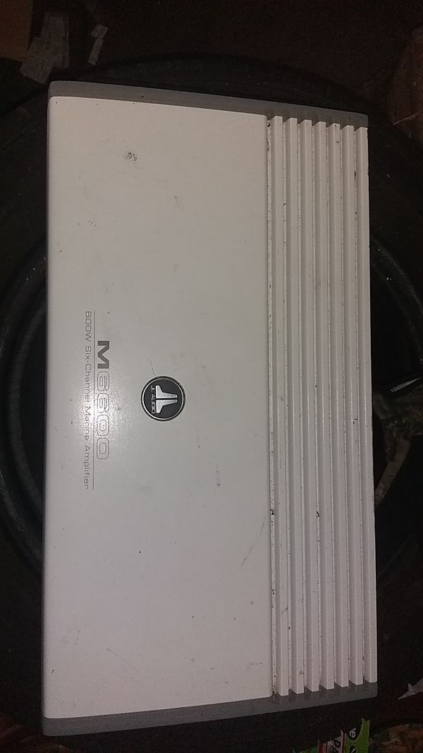 JL 6 channel amplifier Marine or car for Sale in Brunswick, OH - OfferUp