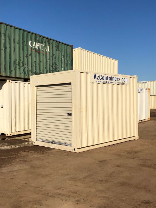 LOCAL 8x10 cargo shipping container storage connex wind and water tight