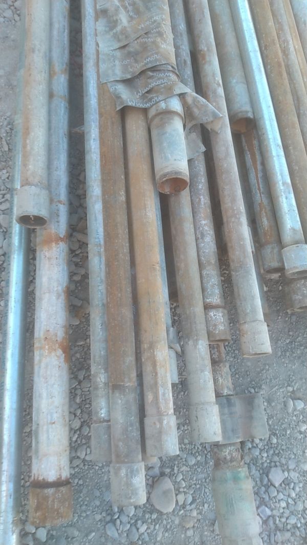 15 well pipe 20 ft long galvanized 1 1/4" for Sale in Las Vegas, NV OfferUp
