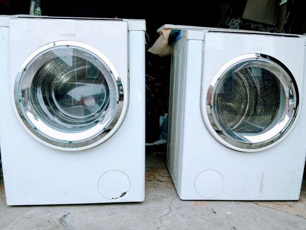 Bosch 500 nexxt series washer and gas dryer set. Energy ...