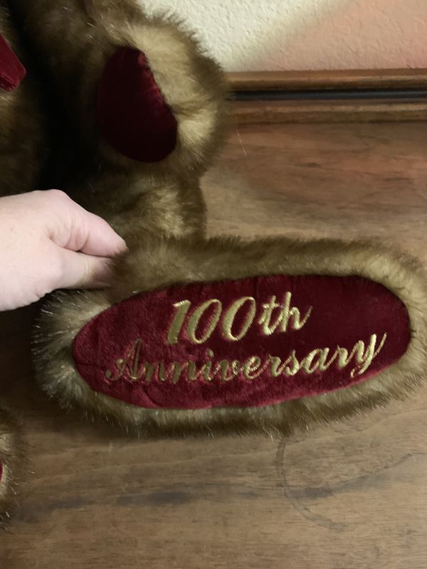 special edition teddy bear 100th anniversary