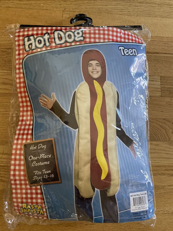 Hot dog, ketchup, mustard and relish Halloween costumes for Sale in San